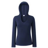 Fruit of the Loom Lady-Fit Hooded T-Shirt
